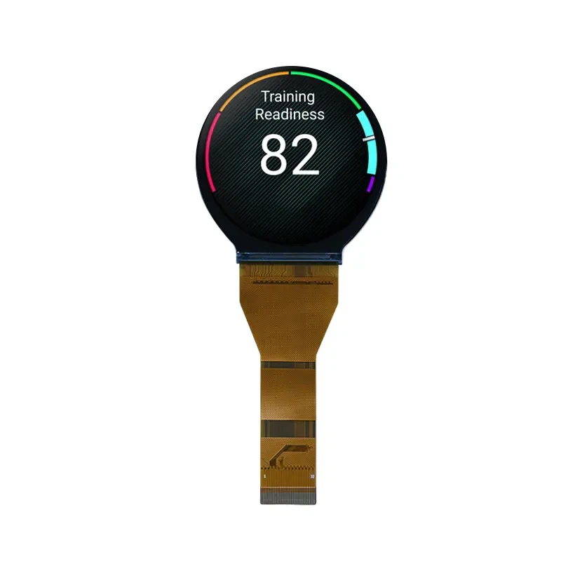 Ecran circular de 2,1 inchi Ecran LCD TFT rotund tactil
